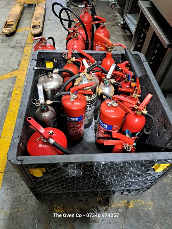 Various Fire Extinguishers for sale