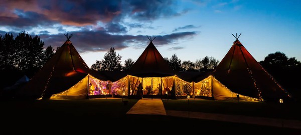 Secondhand Tentipi Wall Flex, Solid Wooden Doors