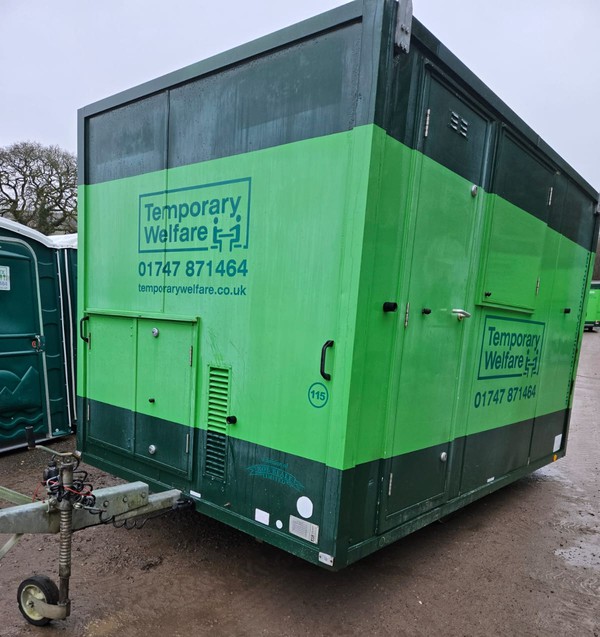 Secondhand AJC 12ft Towable Welfare Unit For Sale