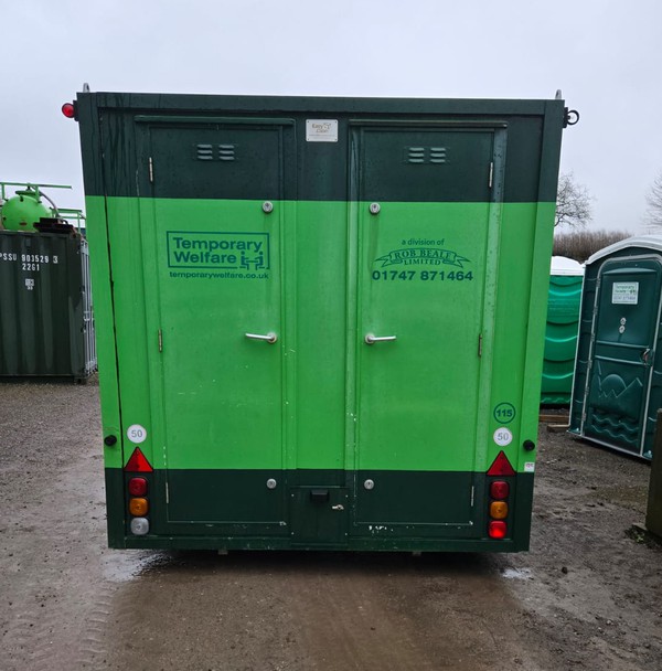 Used AJC 12ft Towable Welfare Unit For Sale