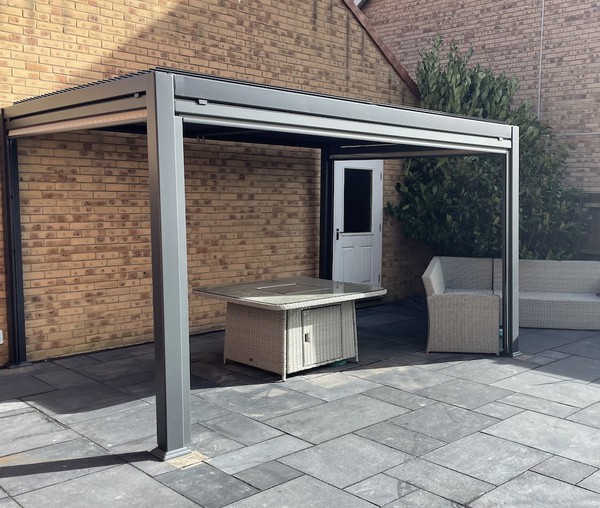 Galaxy Aluminium Gazebo - 3.6m x 3.5m x 2.3m