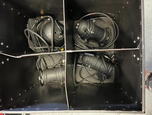 2x Par Can Lights And Box For Sale 2x Par Can Lights And Box For Sale