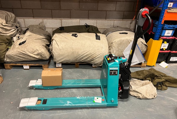 Secondhand Baoli EP 15-03 Powered Pump Pallet Truck For Sale