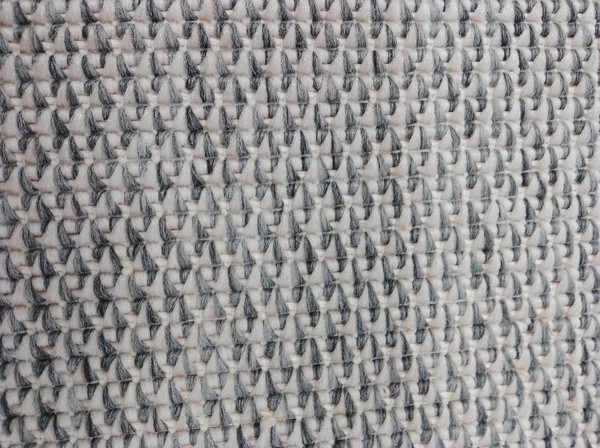 Secondhand 5m x 2.5m Half Moon Carpets Grey