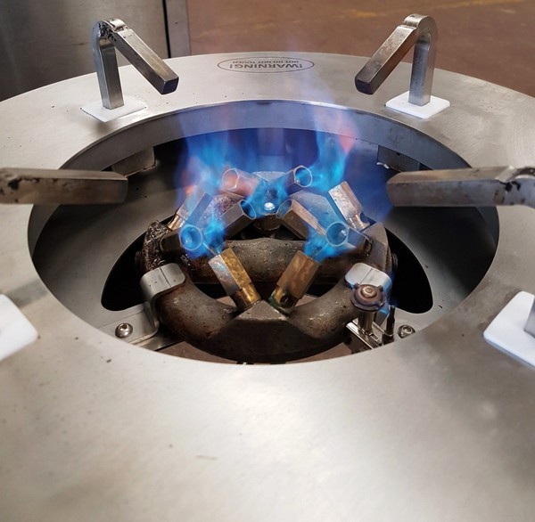 Used Wok Boss Burner LPG On Stand For Sale