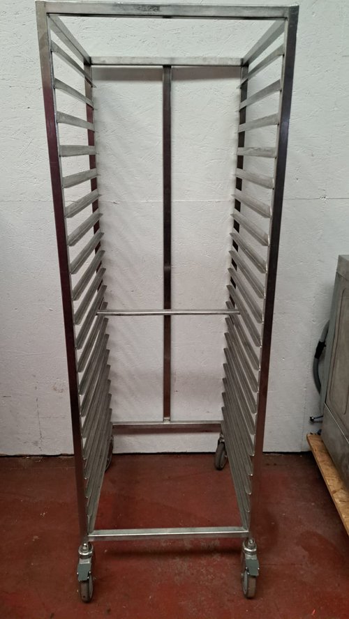 Secondhand Catering or Bakery Trolley Stainless Steel For Sale Secondhand Catering or Bakery Trolley Stainless Steel For Sale