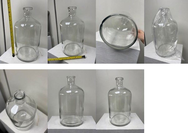 20x Glass Vessels/Room Fragrance Jars For Sale