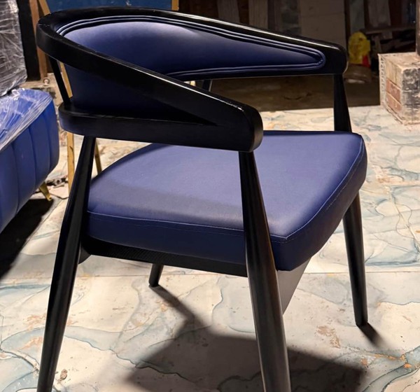 Secondhand Blue Dining Chairs Armchairs For Sale