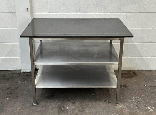 Granite Top Steel Table For Sale Granite Top Steel Table For Sale