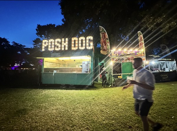 Festival catering trailer