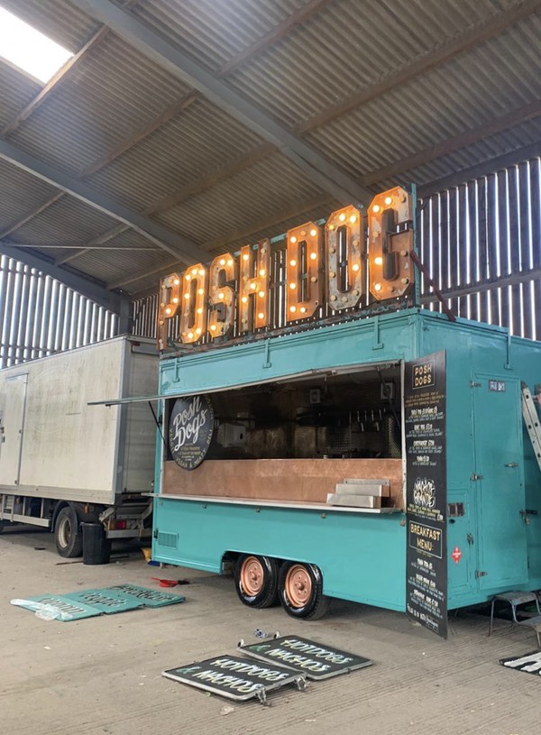 Hot Dog Catering Trailer