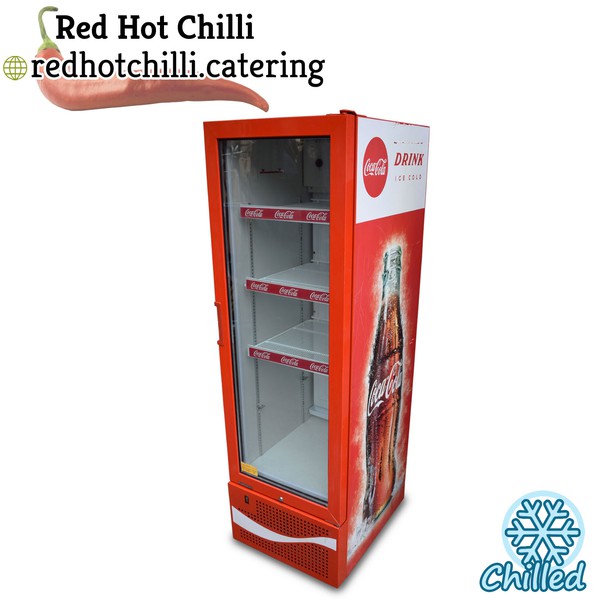 Coca Cola drinks display fridge