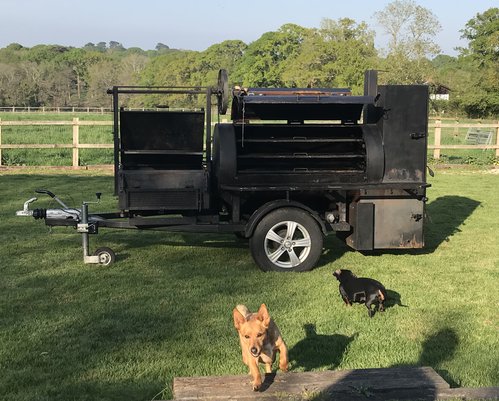 Secondhand BBQ Trailer For Sale Secondhand BBQ Trailer For Sale