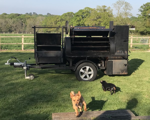 Secondhand BBQ Trailer For Sale