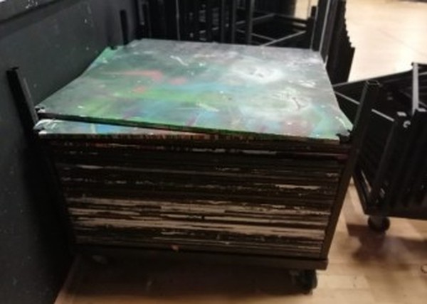 Stage Board With Trolleys UK