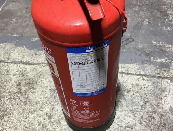 4x Fire Extinguisher Foam UK