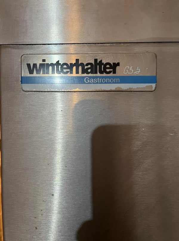 Winterhalter Pass Through Dishwasher