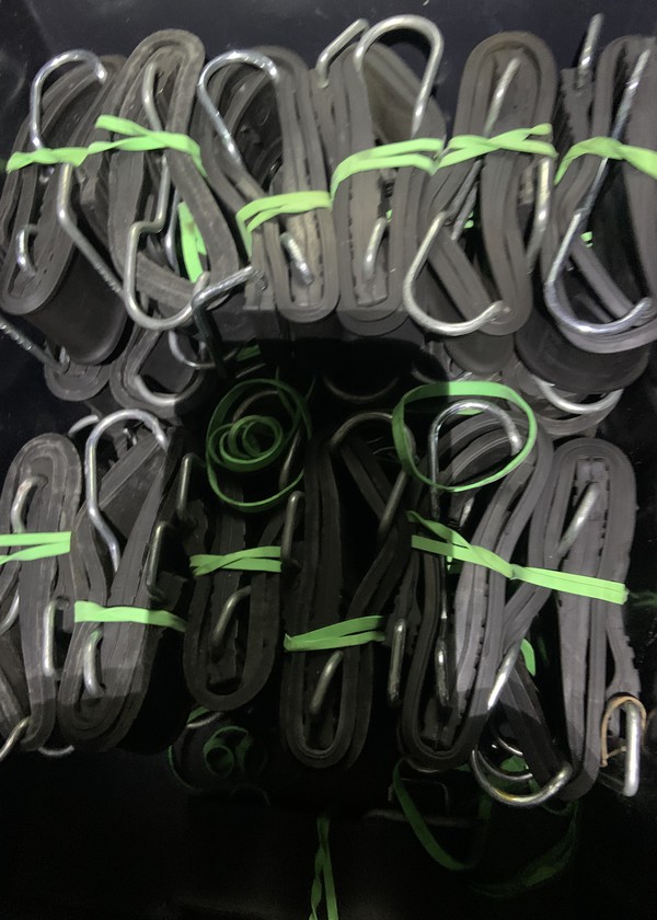 Secondhand Rubber Tension Roll Cage Straps For Sale