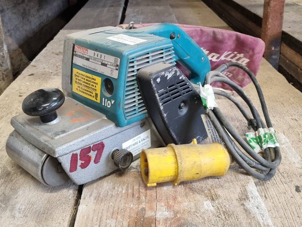 4 Inch Makita belt sander for sale 110v