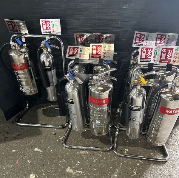 Chrome Fire Extinguishers For Sale