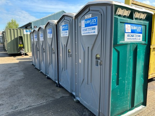 Single plastic toilets for sale