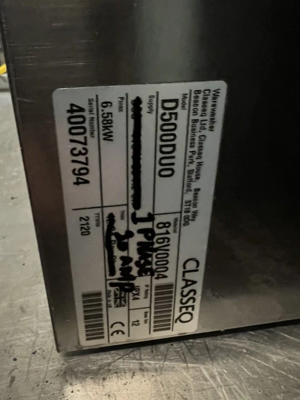 Used Front Loading Dishwasher