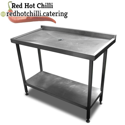 1.15m Stainless Steel Drain Table 1.15m Stainless Steel Drain Table