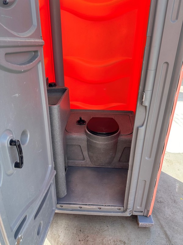 Grey Portable Loo