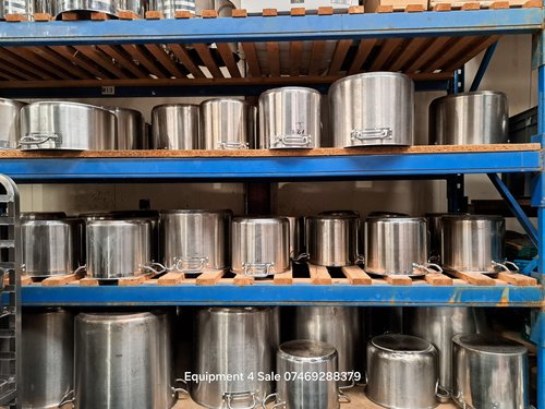 Secondhand Induction Stock Pots & Sauce Pan For Sale Secondhand Induction Stock Pots & Sauce Pan For Sale