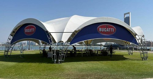 17m x 19m Hexagonal Structure with roof 17m x 19m Hexagonal Structure with roof