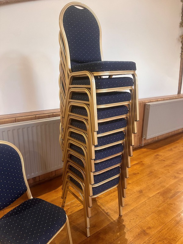 Stacking Aluminium Chairs