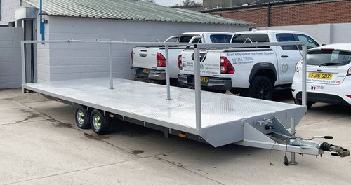 Toilet transport trailer Toilet transport trailer