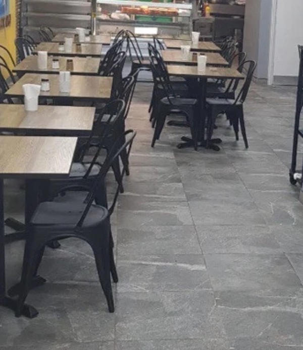 Black Cafe Bistro Chairs for sale