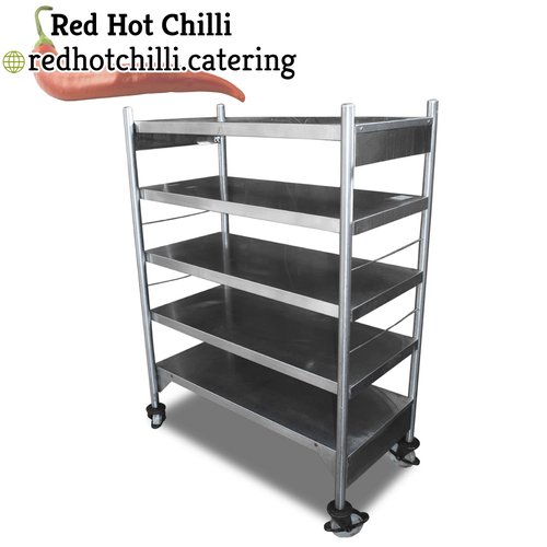 1.2m Stainless Steel Shelving Unit 1.2m Stainless Steel Shelving Unit