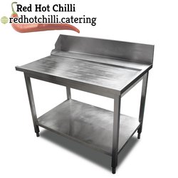 Stainless steel dishwasher table