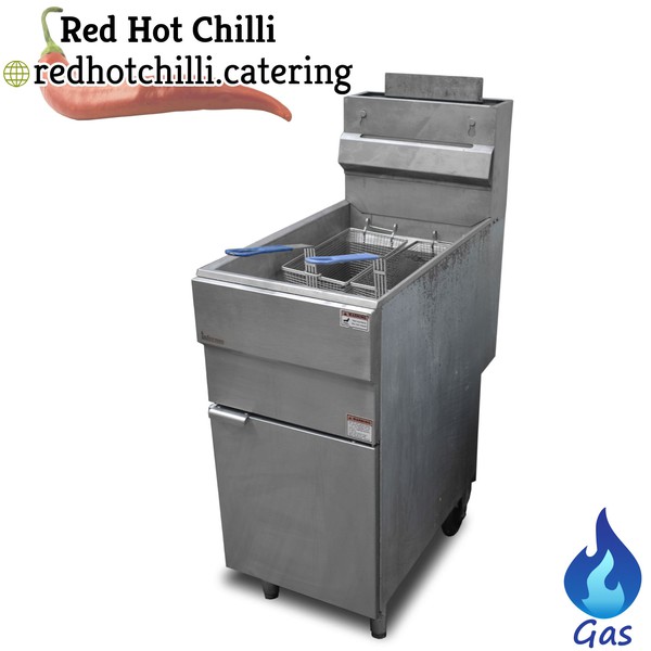 Floor standing gas fryer for sale