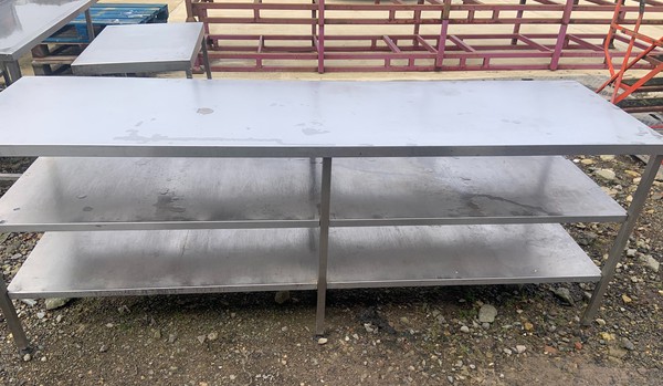 Secondhand Stainless Steel Table