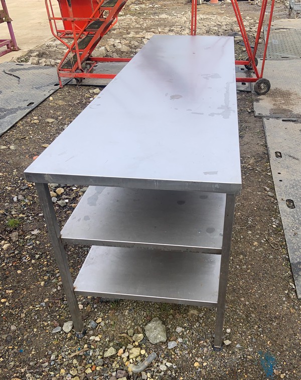 Steel Service Table For Sale