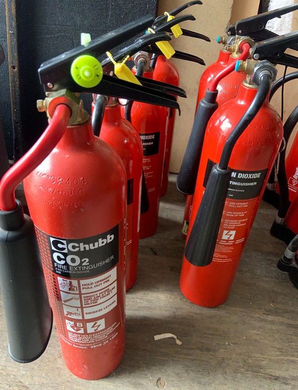 CO2 Based Fire Extinguishers