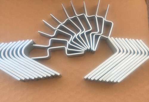 Purlin "hats" straight and curved hooks Purlin "hats" straight and curved hooks