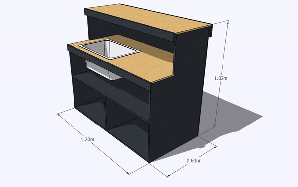 Portable Wedding Bar For Sale