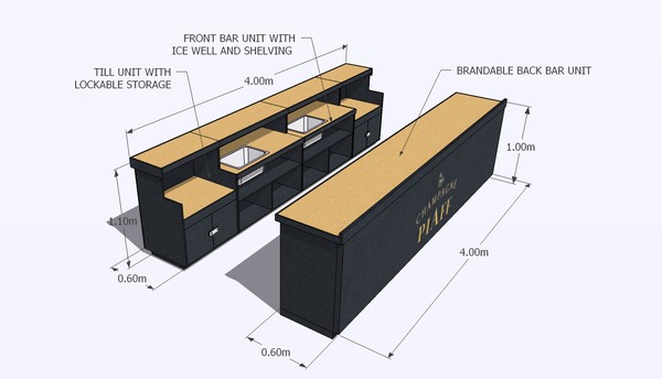 Secondhand Pop Up Bar