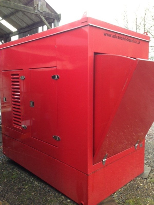345kva red generator