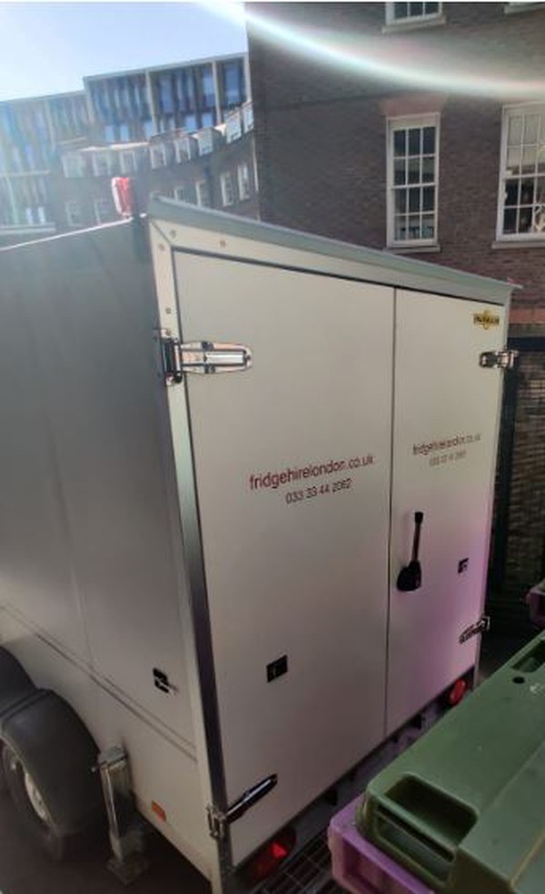 Secondhand Humbaur Fridge Trailer Humbaur Freezer Trailer For Sale