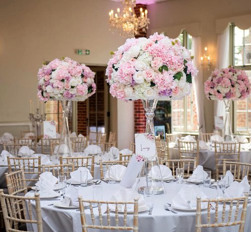 10x Large Pink Floral Arrangement For Sale 10x Large Pink Floral Arrangement For Sale