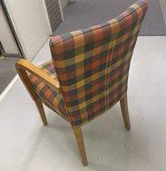 tartan armchairs