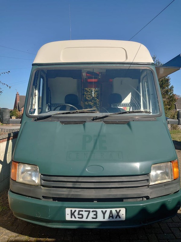 Green Catering Van