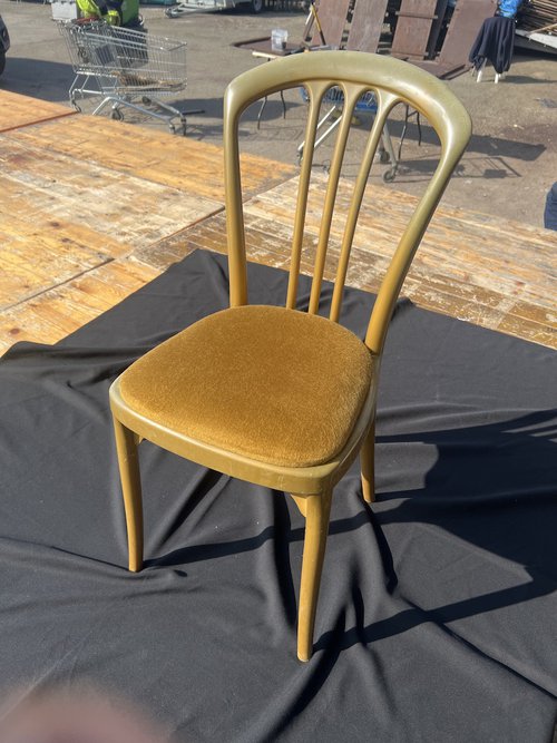 Gold Gala Resin Chair Gold Gala Resin Chair
