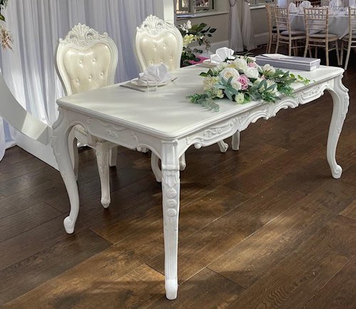 2x Throne Chair And Louise Table For Sale 2x Throne Chair And Louise Table For Sale