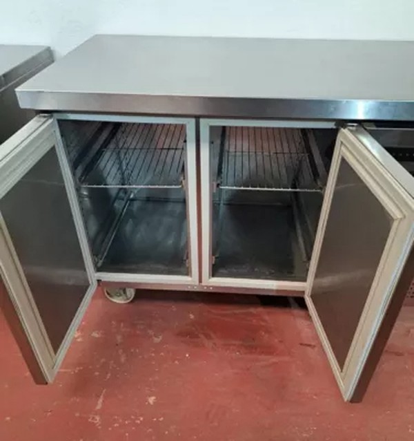 Two Door Bench Fridge For Sale